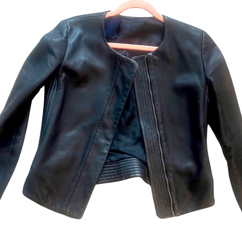 ALC leather biker jacket